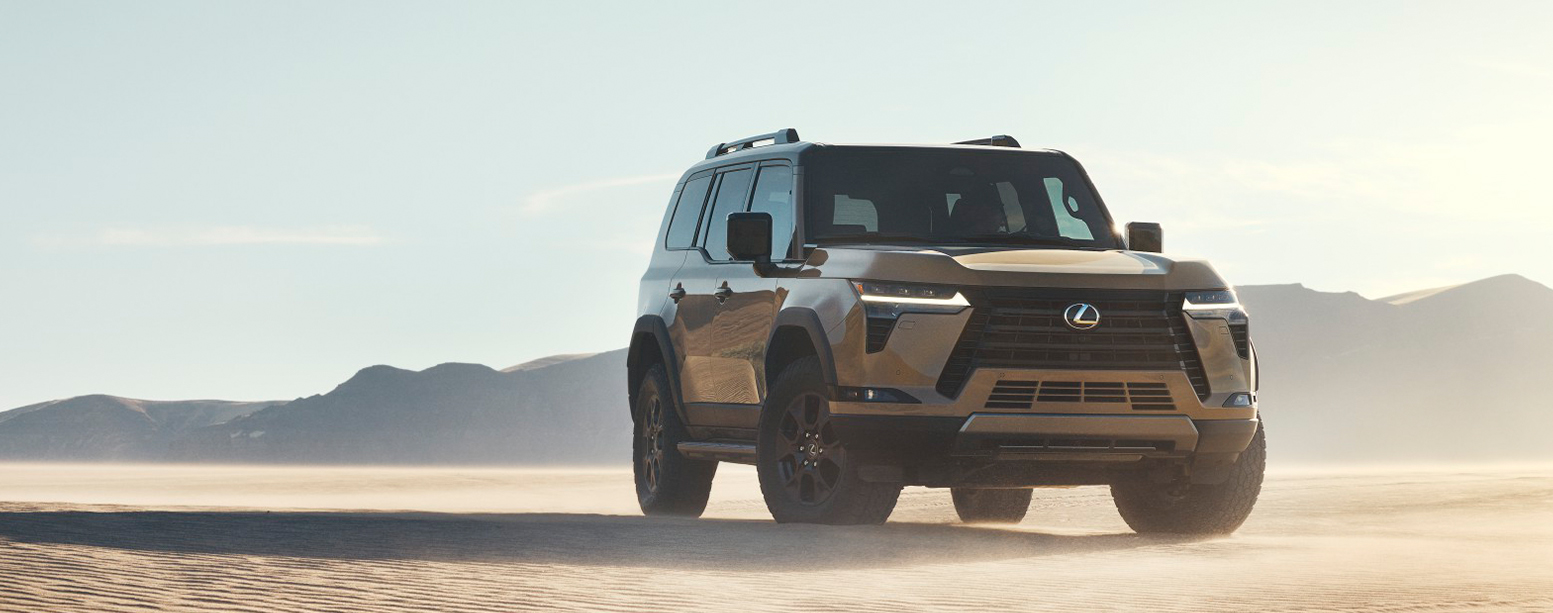2025 Lexus GX | 2025 Lexus GX parked in the middle of a desert