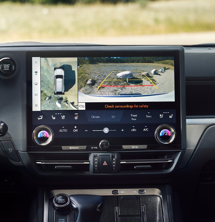 2025 Lexus GX | Close up of the interior of a 2025 Lexus GX