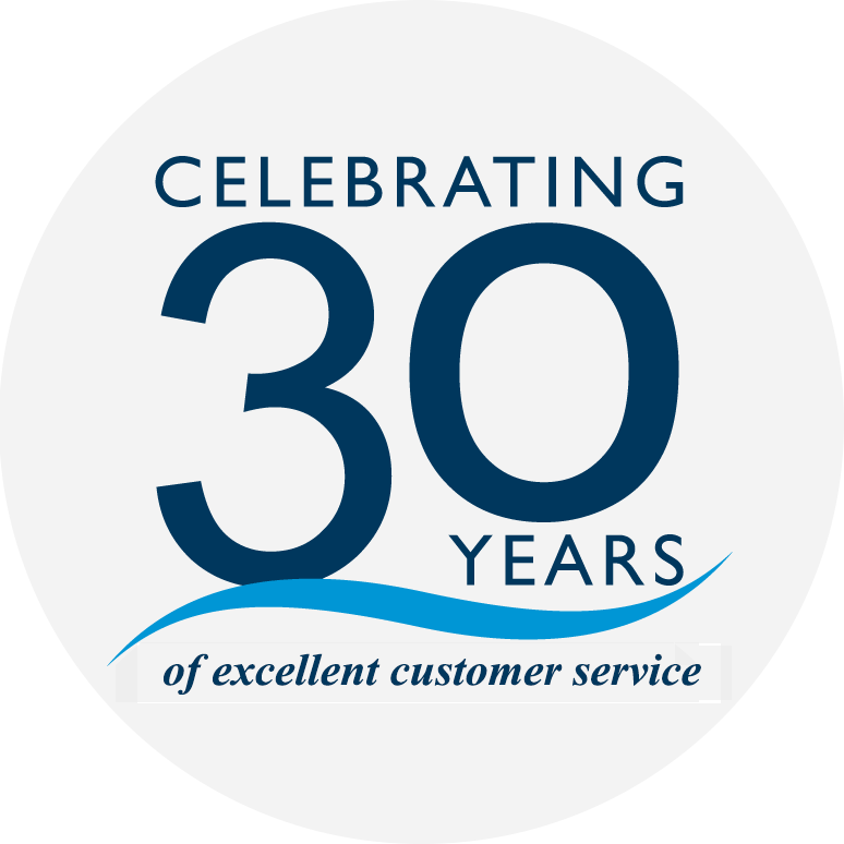 30 Years Of Excellent Customer Service