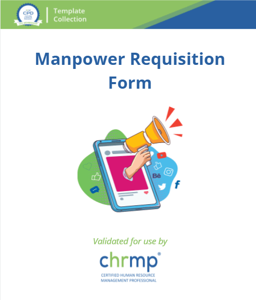 Manpower Requisition Form Chrmp Membership