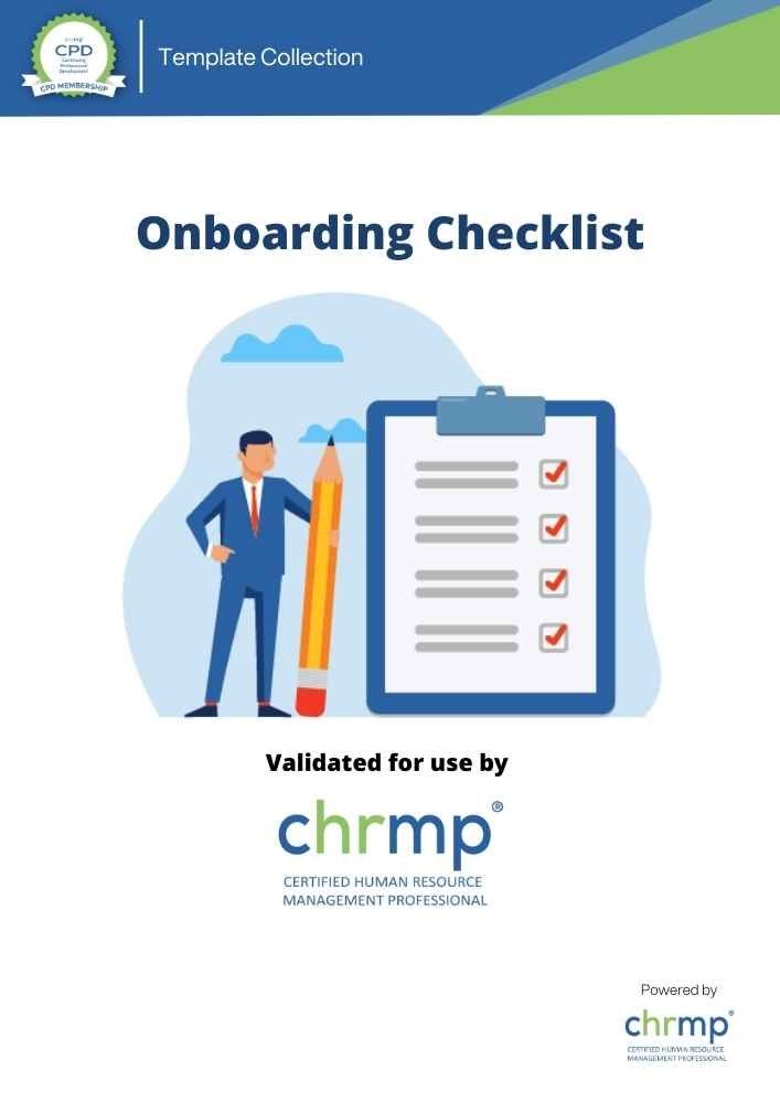 Onboarding Checklist Chrmp Membership