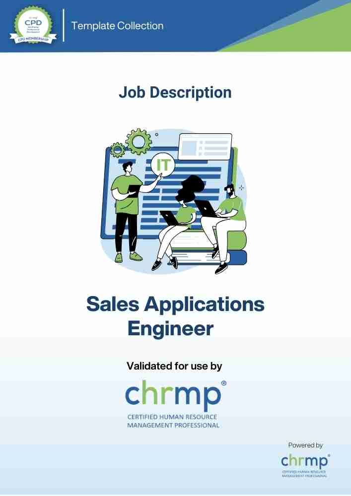 Sales Applications Engineer CHRMP Membership