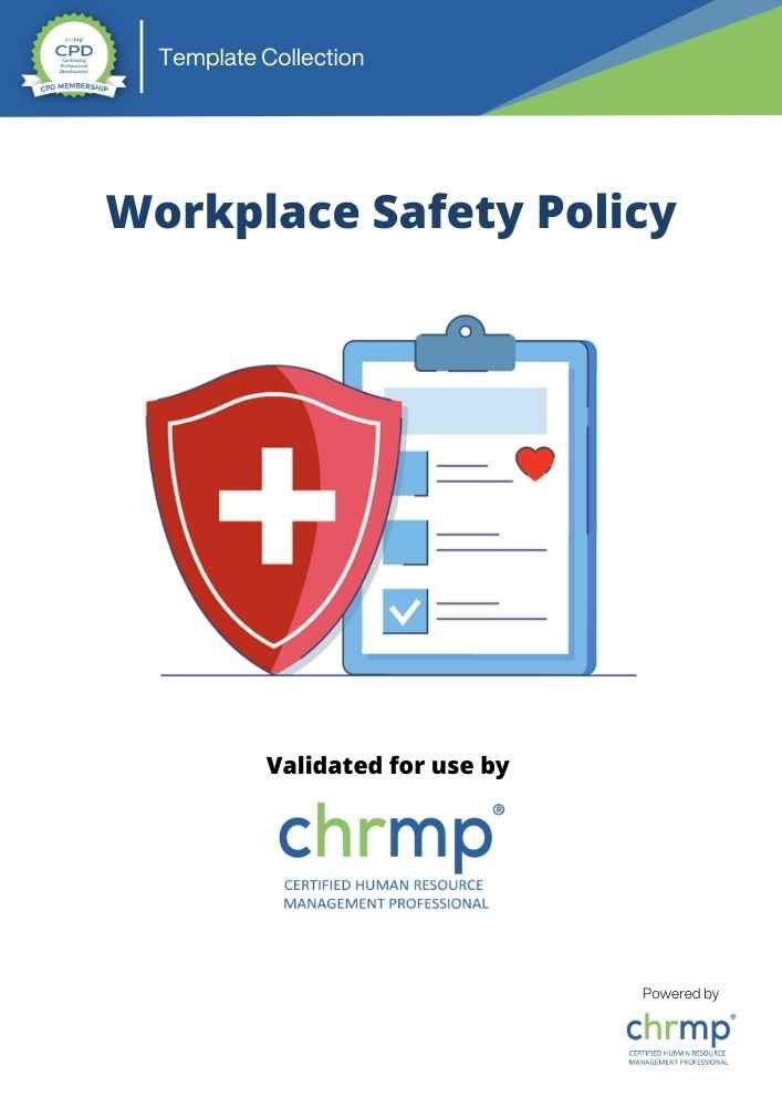 Workplace Safety Policy Chrmp Membership