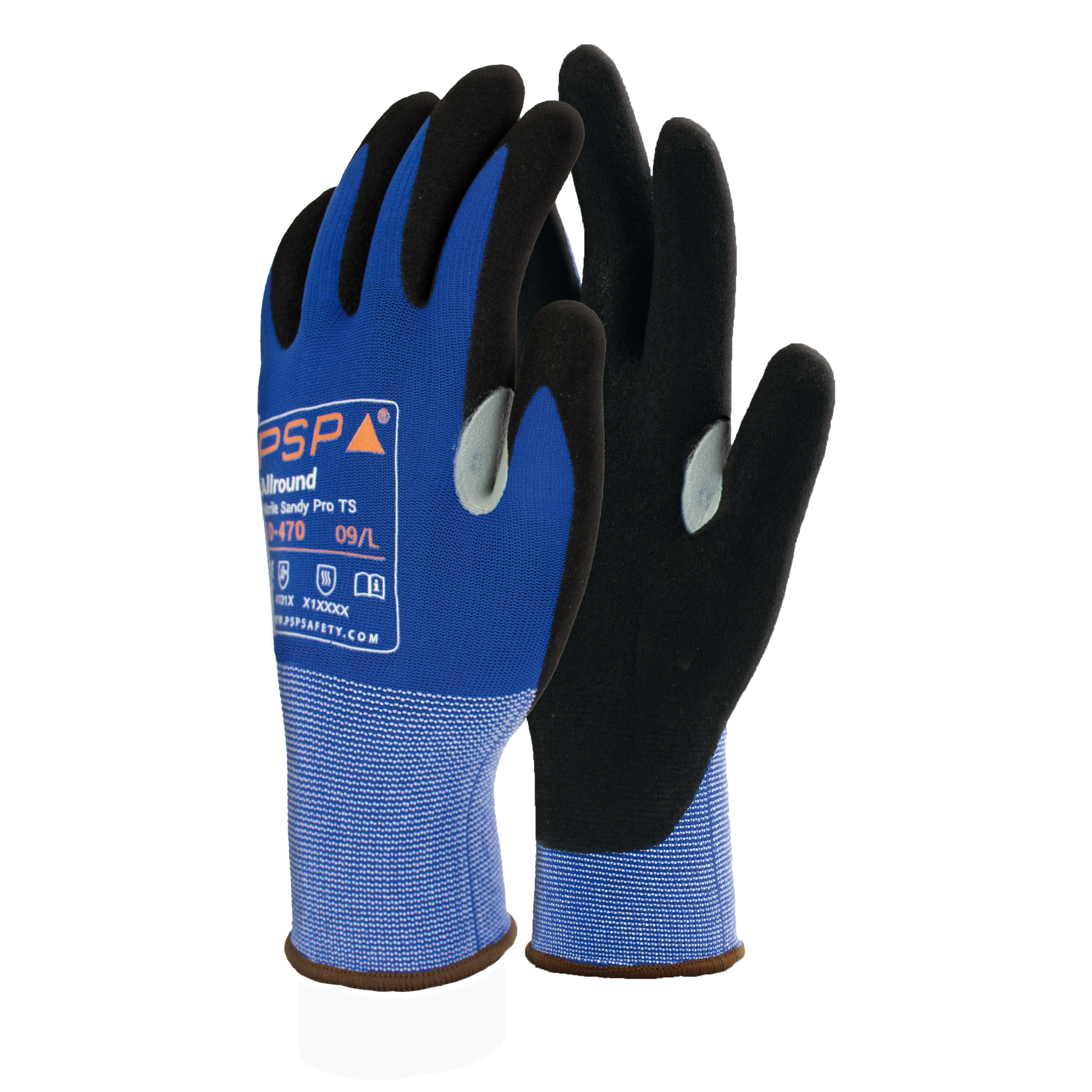 10-470 Allround Nitrile Sandy Pro TS Werkhandschoen
