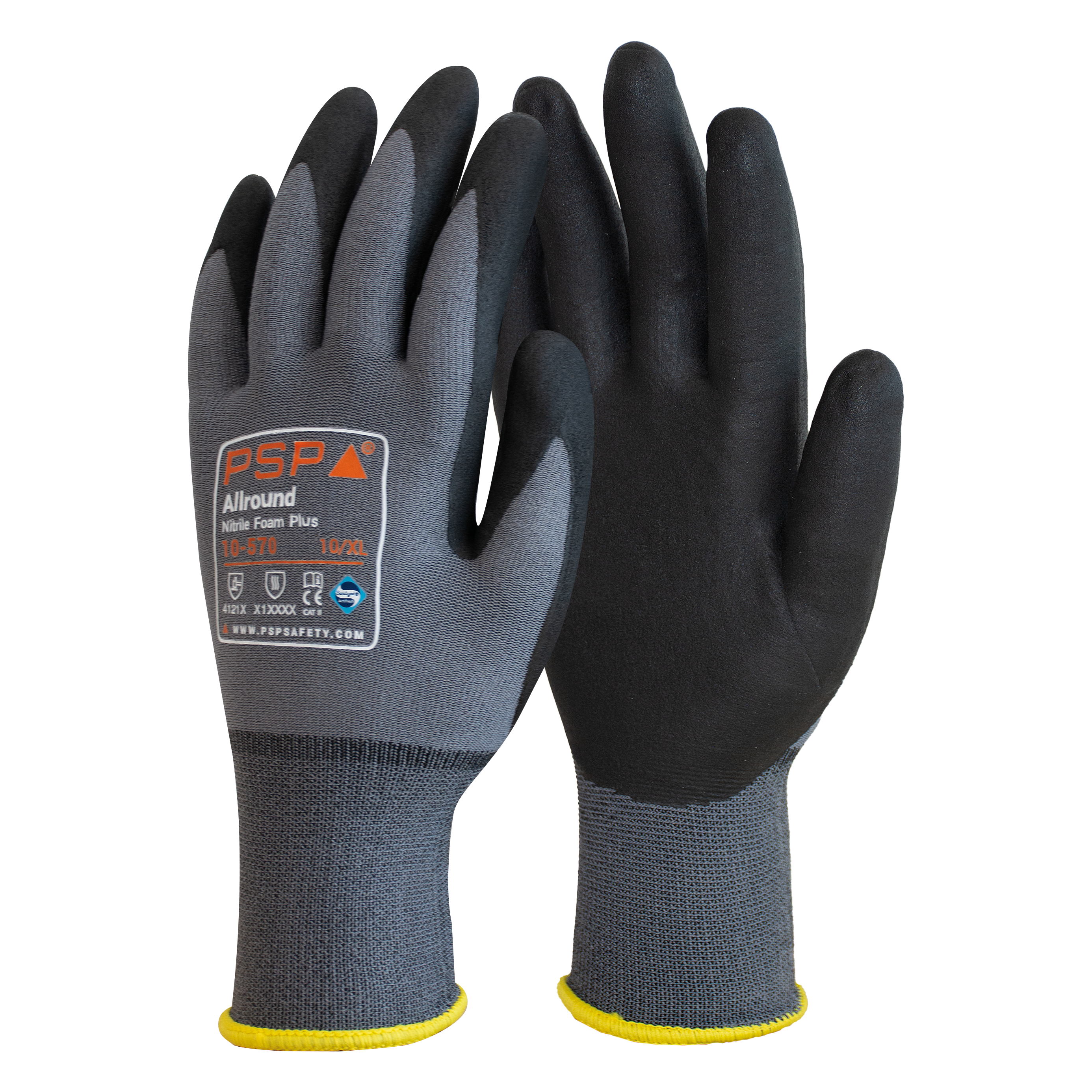 10-570 Allround Nitrile Foam Plus Werkhandschoen