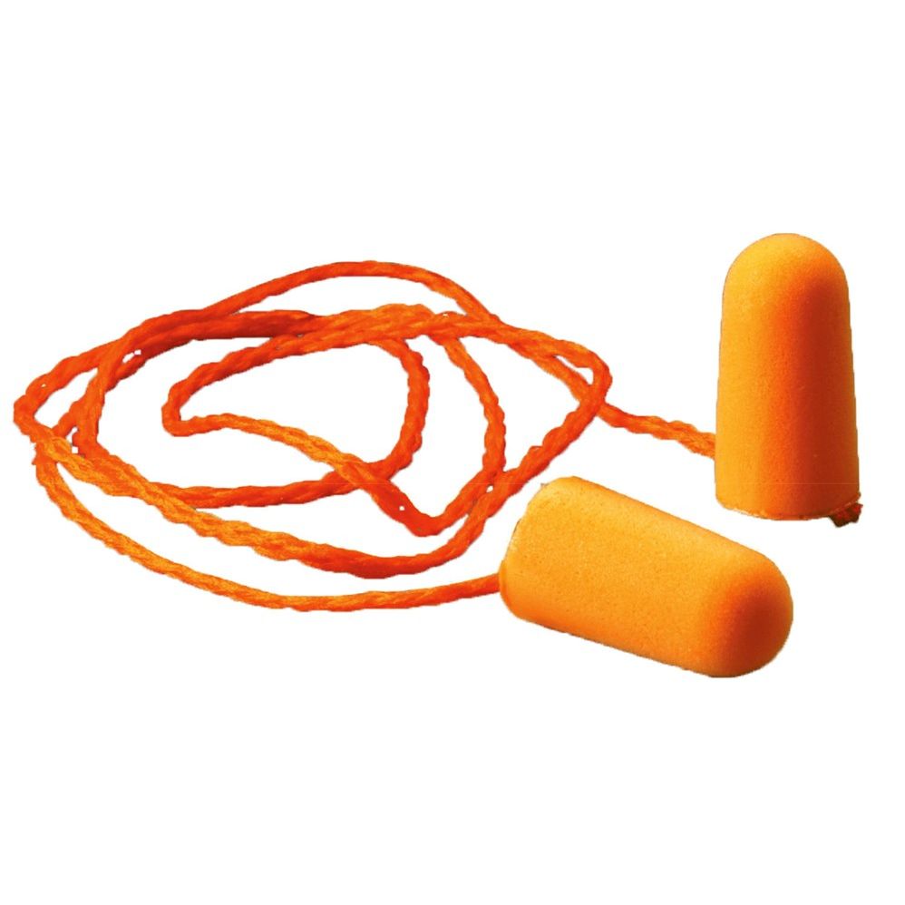 1110 oordoppen oranje+koord