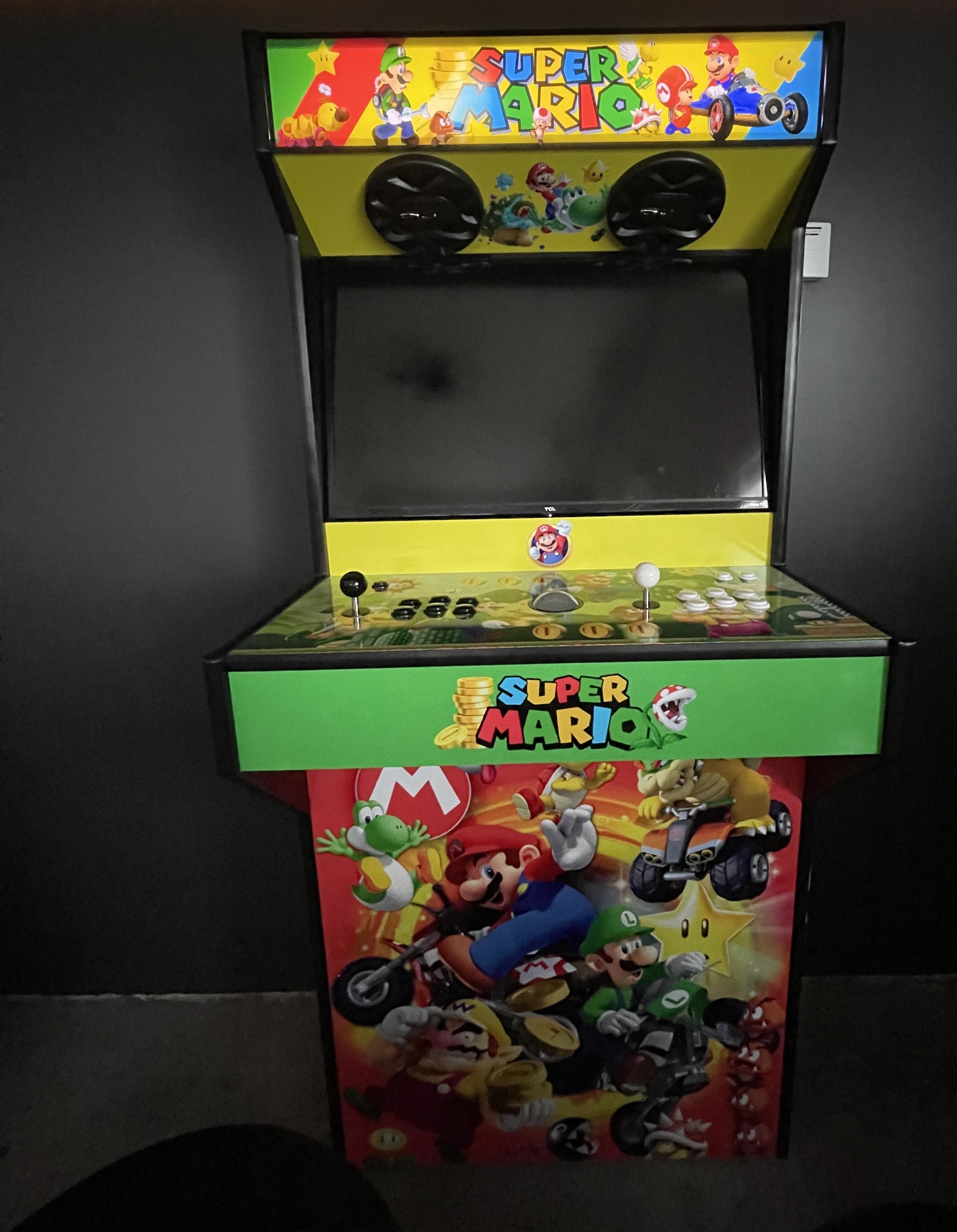 Arcade setup shared by Betty