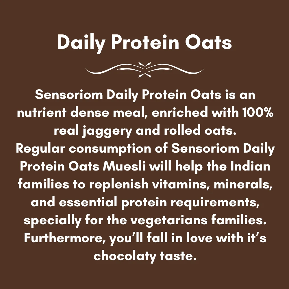 High Protein Oats for Weight Loss Chocolate Flavor