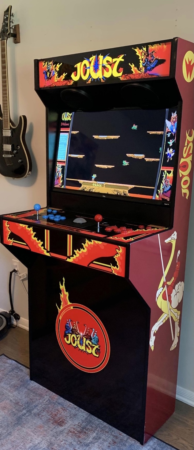 Arcade setup shared by Darryl Watson