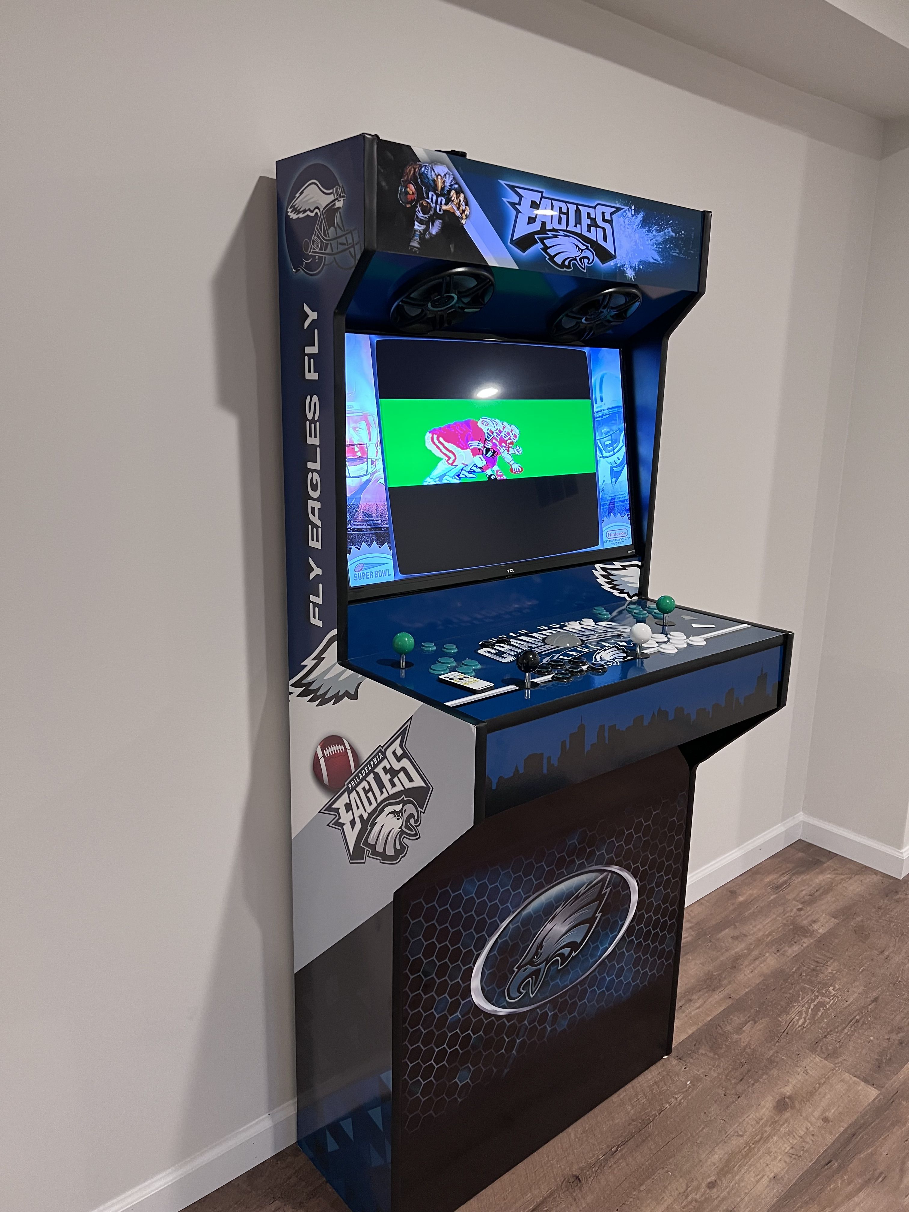 Arcade setup shared by RIchard Walker