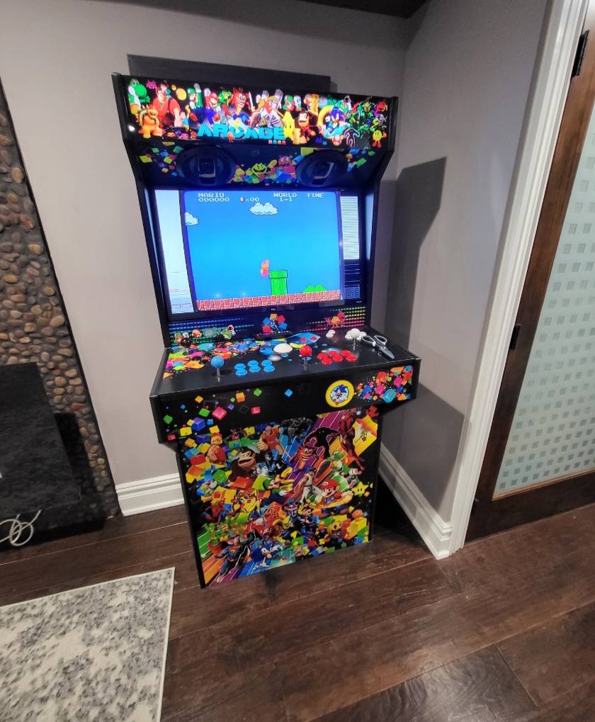 Arcade Machine 2 Player Full Wrap v4 | Quality Arcades