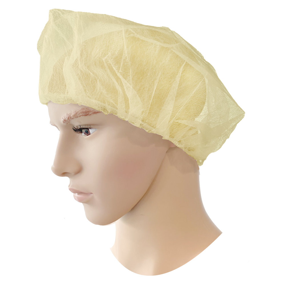 55-306 Disposable Baret PP geel