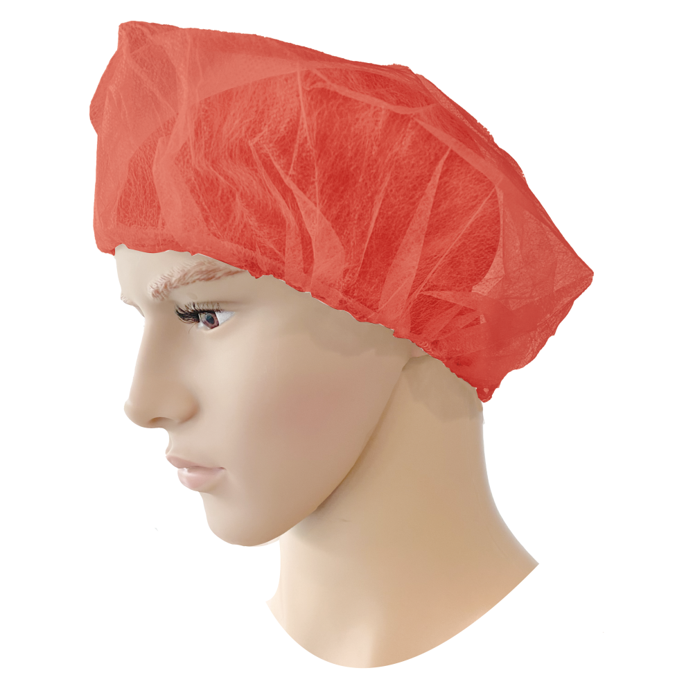 55-308 Disposable Baret PP rood