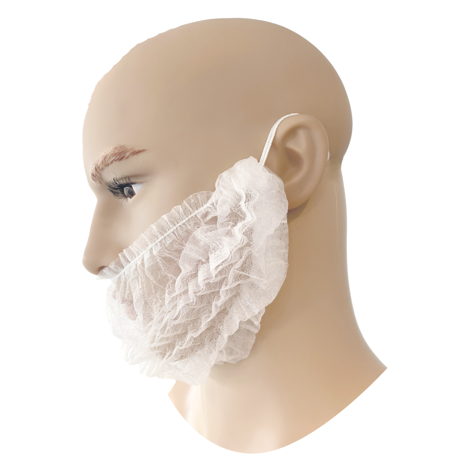 55-501 Disposable Baardmasker PP wit