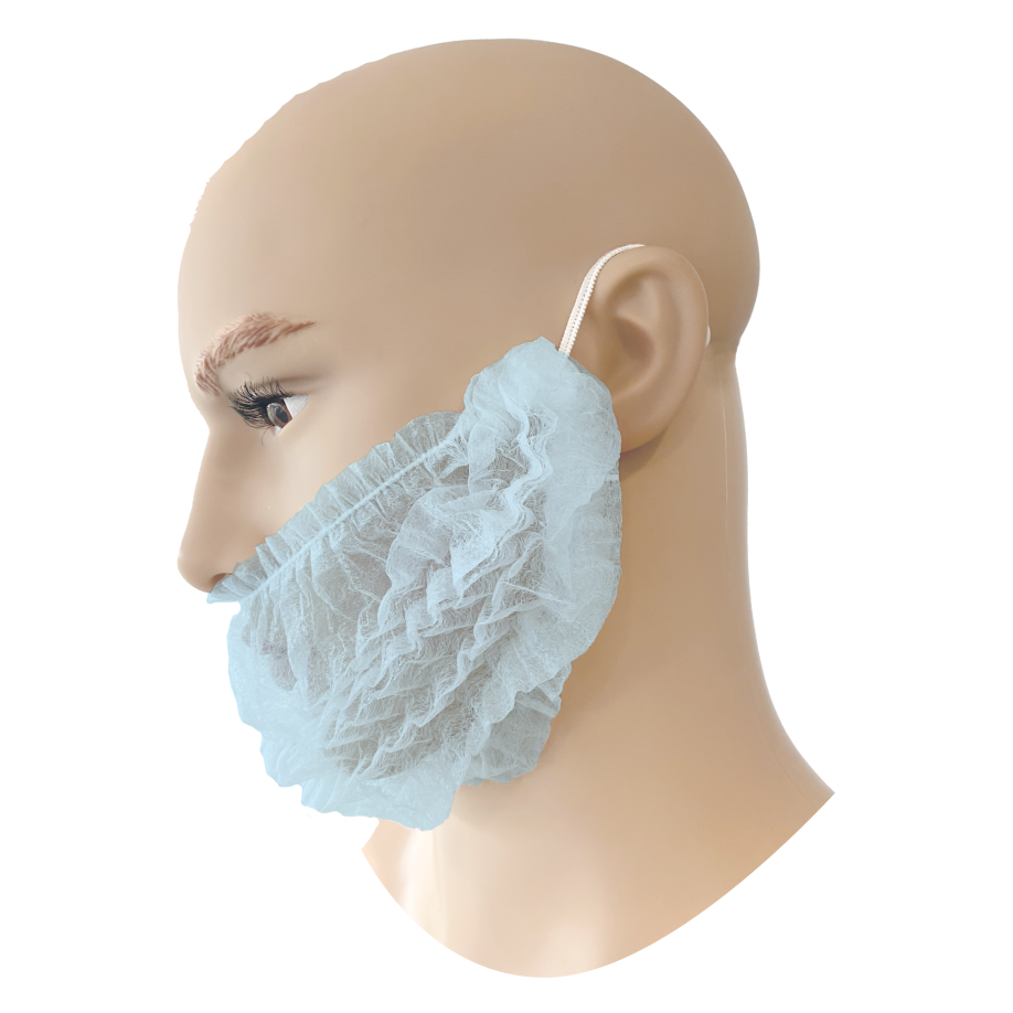 55-505 Disposable Baardmasker PP blauw