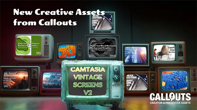 🎬 New Camtasia Templates, Music for Makers, Graphics & More 🎶