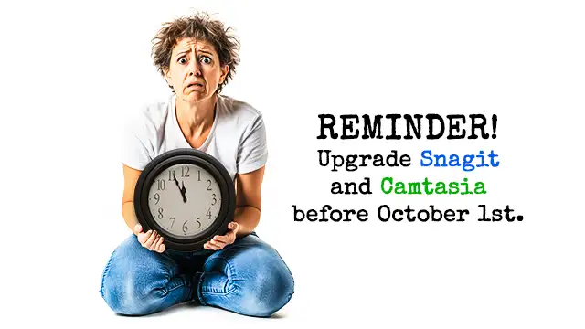 Important Reminder – Camtasia Switches tzo Subscription