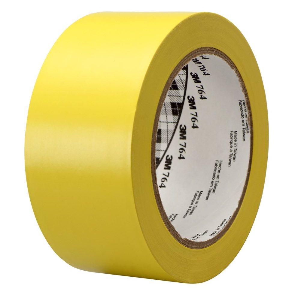 764 Vinyl Tape geel 50 mm x 33 m