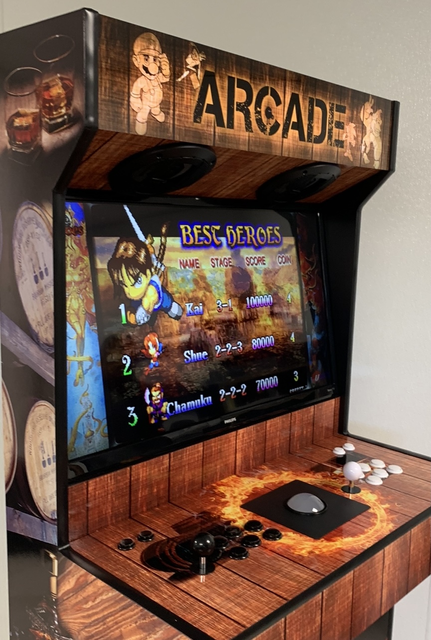 Arcade setup shared by Charles