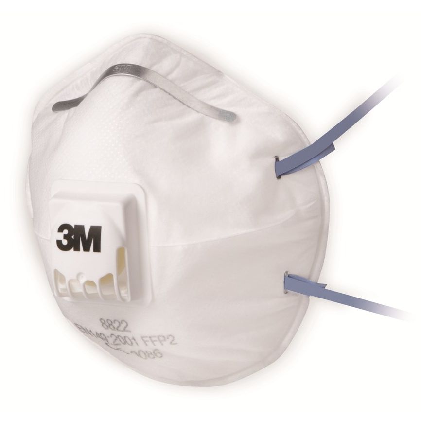 8322 stofmasker FFP2 met ventiel