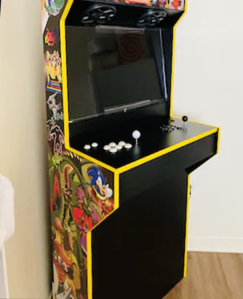 Arcade setup shared by Josh Adams
