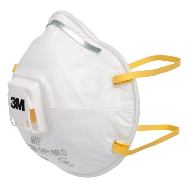 8812 stofmasker FFP1 met ventiel