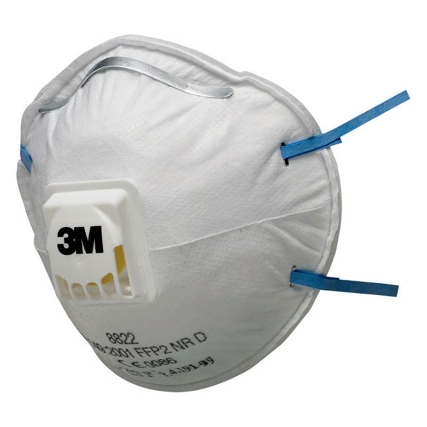 8822 stofmasker FFP2 met ventiel