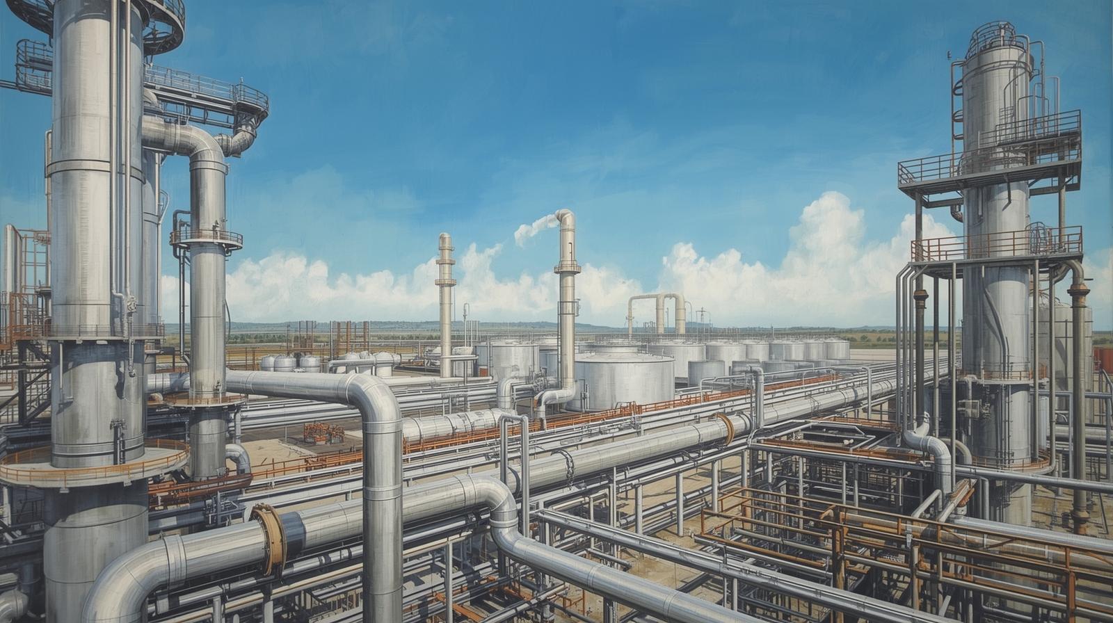 Midstream oil and gas AI