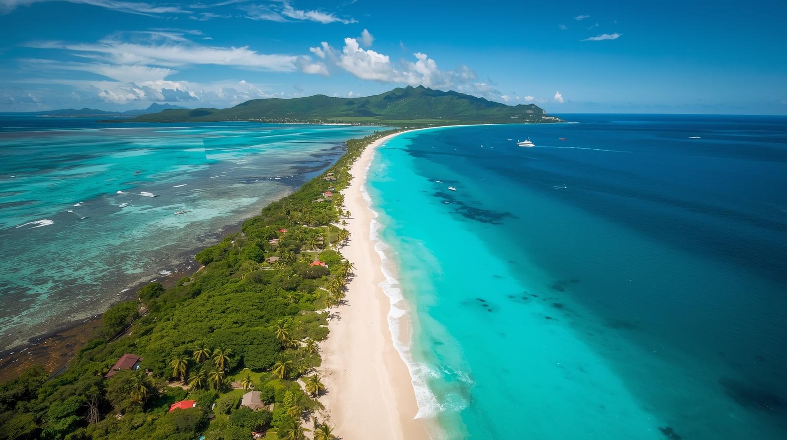 Mauritius coastal image
