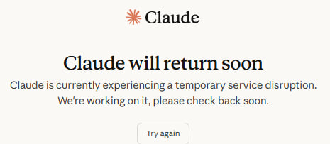 Claude takes a cofee break