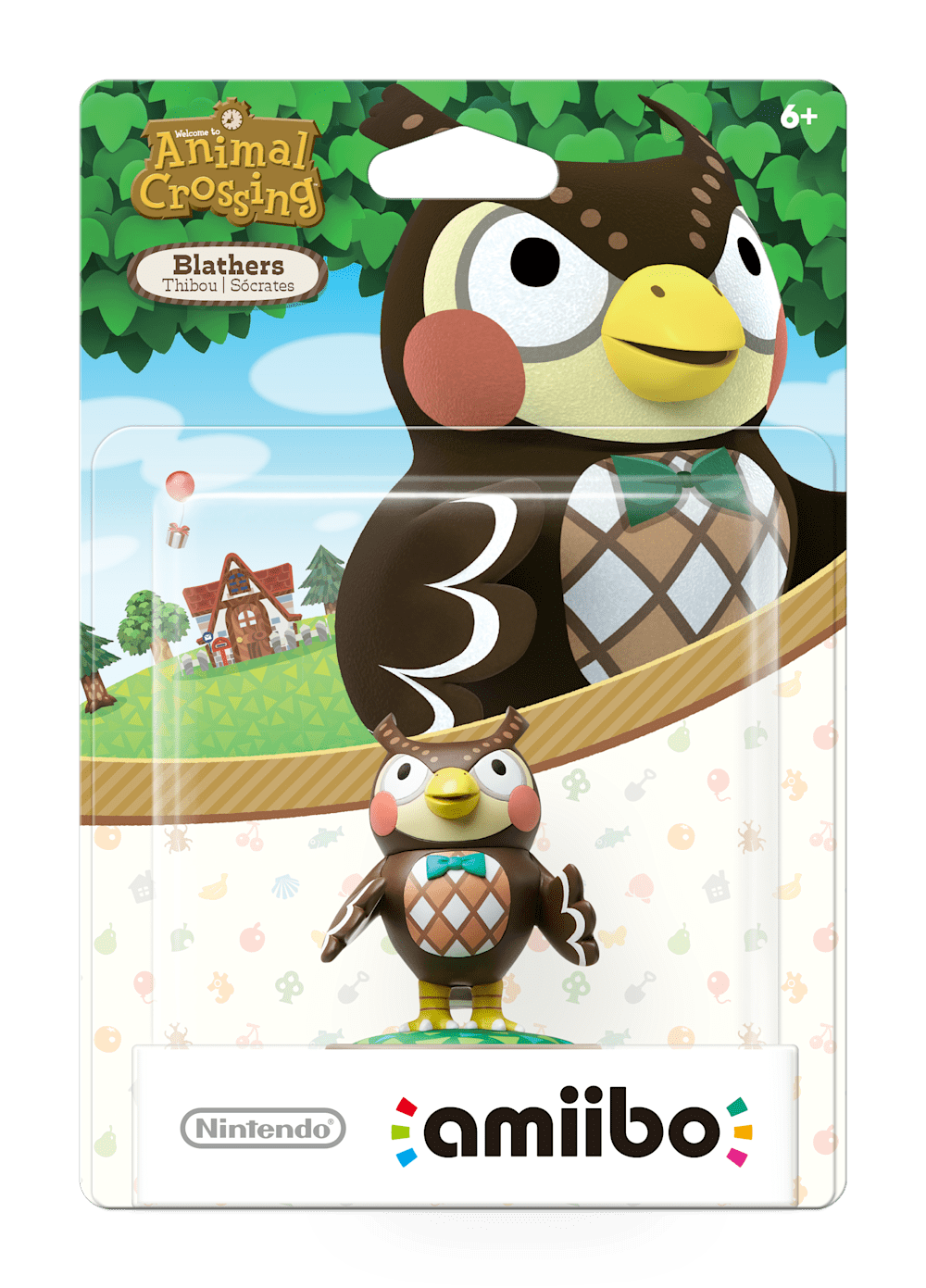 Blathers packaging (Animal Crossing series) — AMiiPEDIA