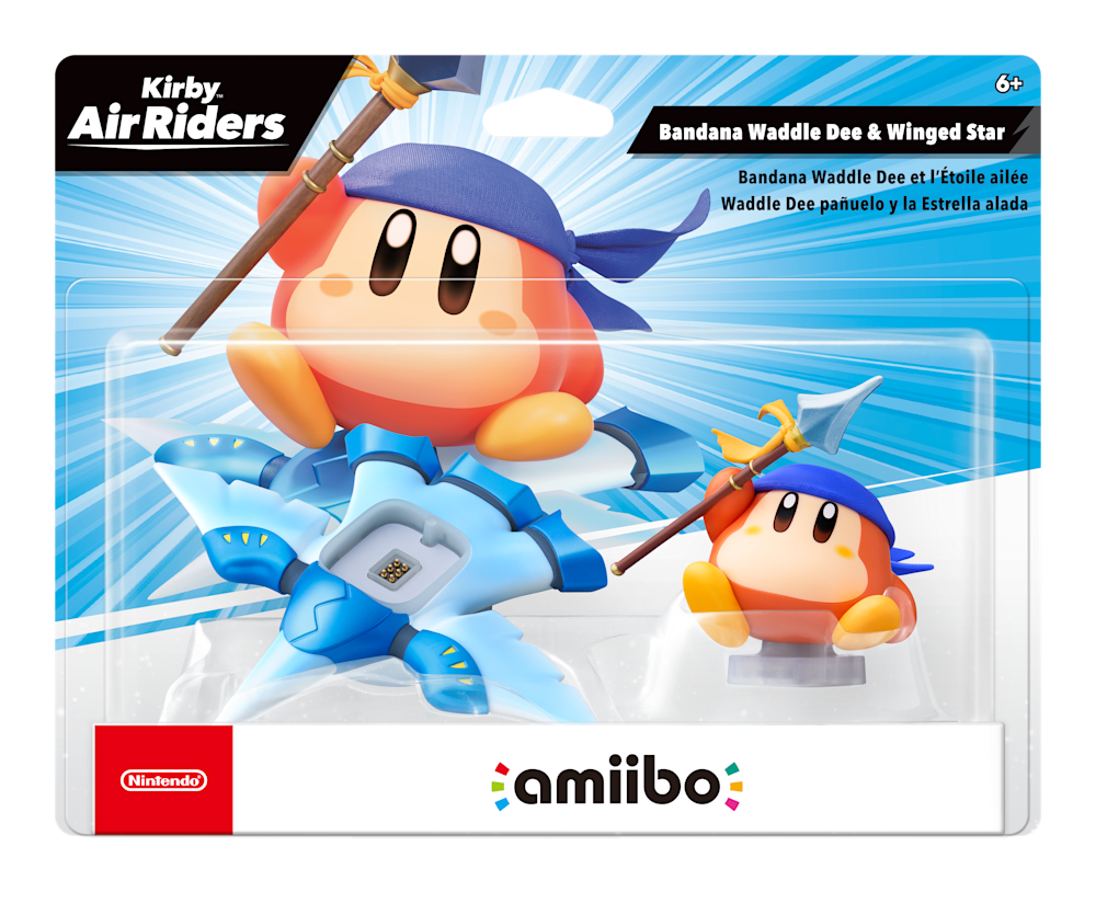 Bandana Waddle Dee & Winged Star packaging (Kirby Air Riders series) — AMiiPEDIA