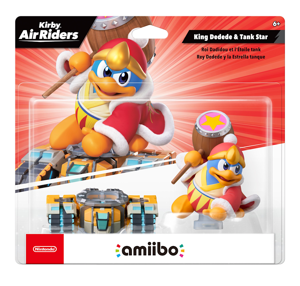 King Dedede & Tank Star packaging (Kirby Air Riders series) — AMiiPEDIA