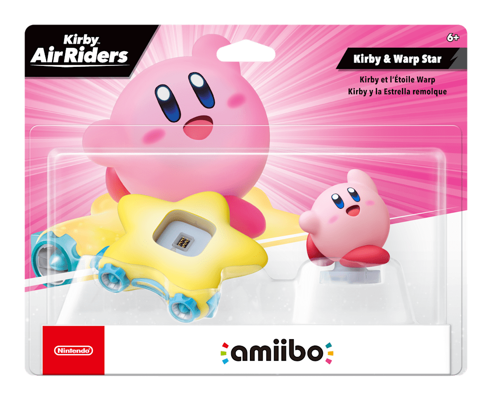 Kirby & Warp Star packaging (Kirby Air Riders series) — AMiiPEDIA