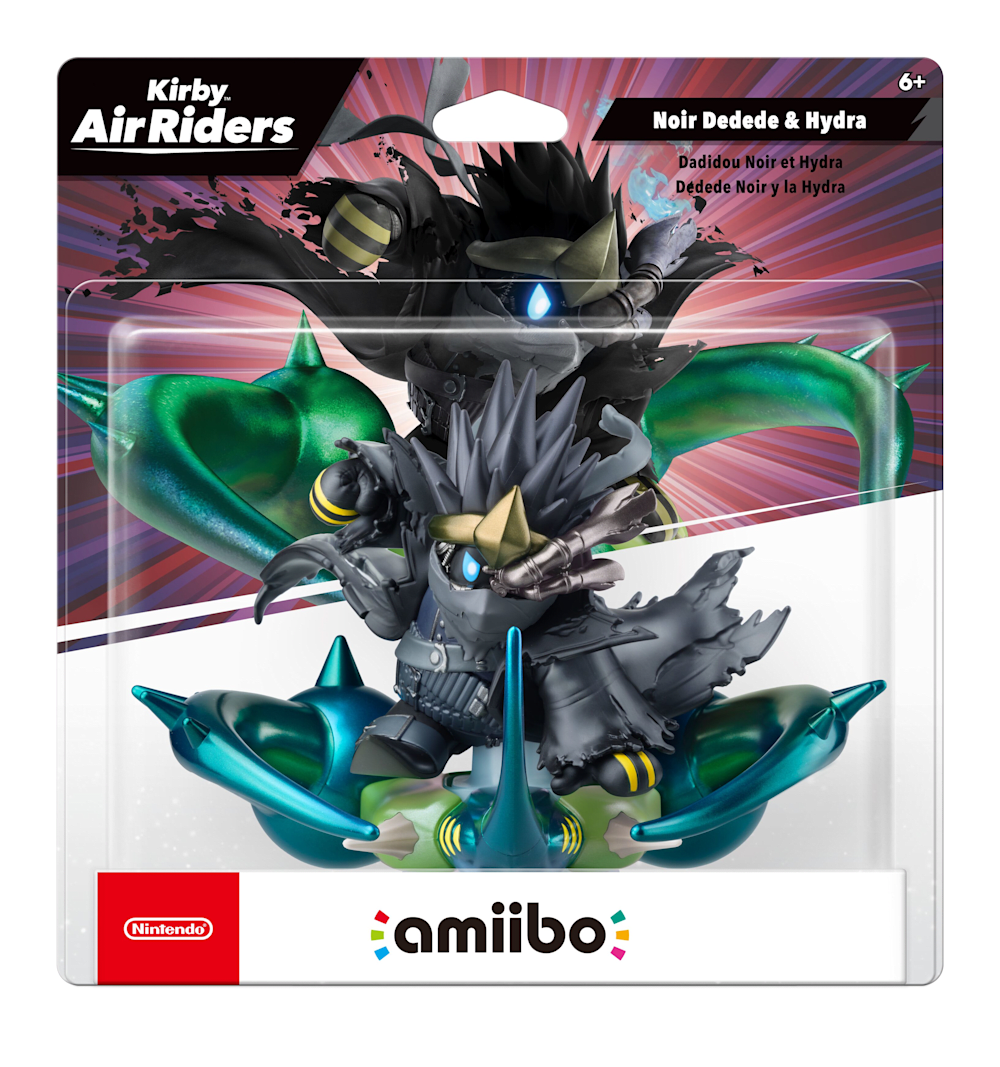 Noir Dedede & Hydra packaging (Kirby Air Riders series) — AMiiPEDIA