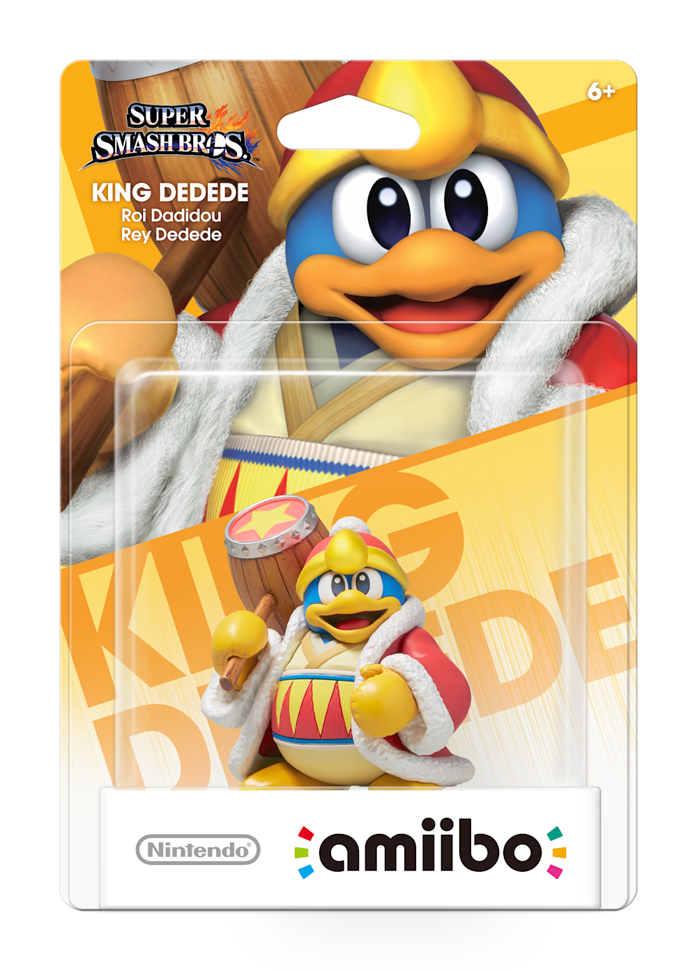 King Dedede packaging (Super Smash Bros series) — AMiiPEDIA