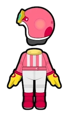 Kirby Suit for Mii in Mario Kart 8