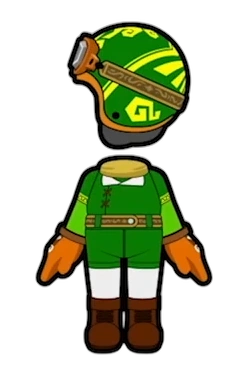Link Suit for Mii in Mario Kart 8