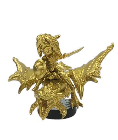 One-Eyed Rathalos and Rider - Boy (Gold)