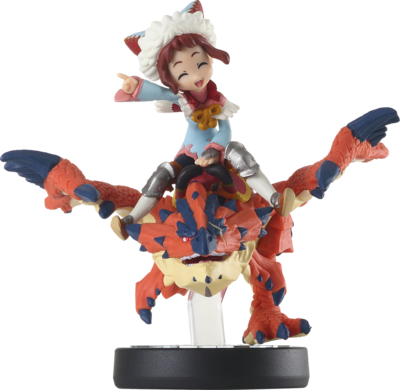 One-Eyed Rathalos and Rider - Girl
