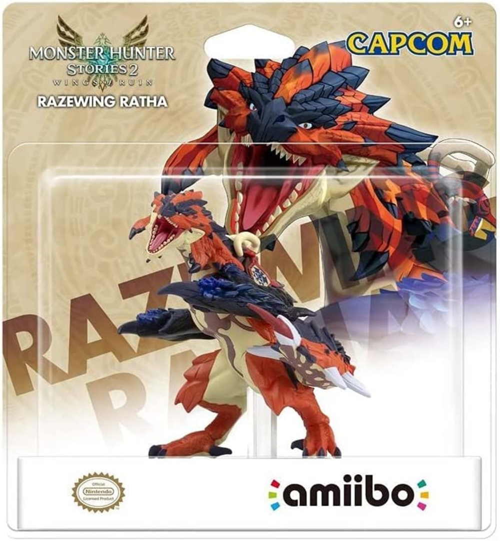 Razewing Ratha packaging (Monster Hunter Stories series) — AMiiPEDIA