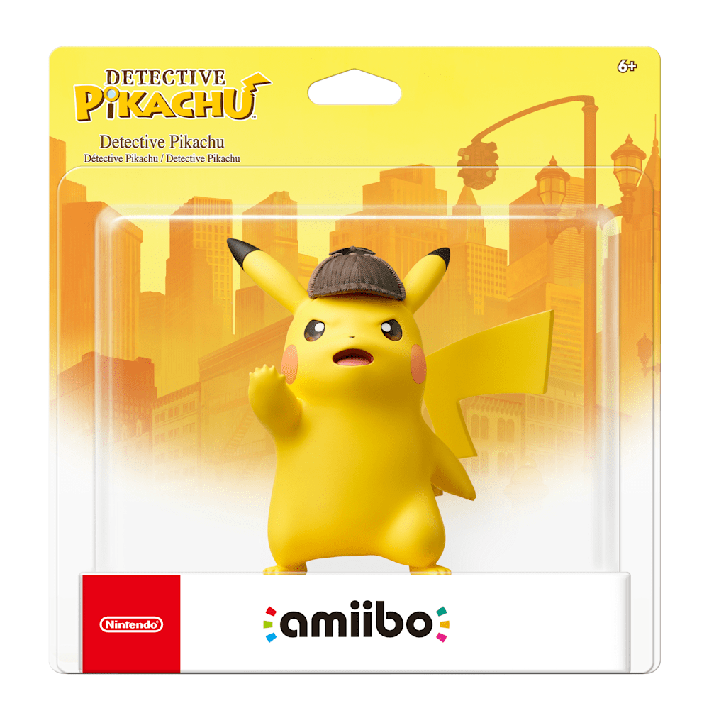 Detective Pikachu packaging (Pokemon series) — AMiiPEDIA
