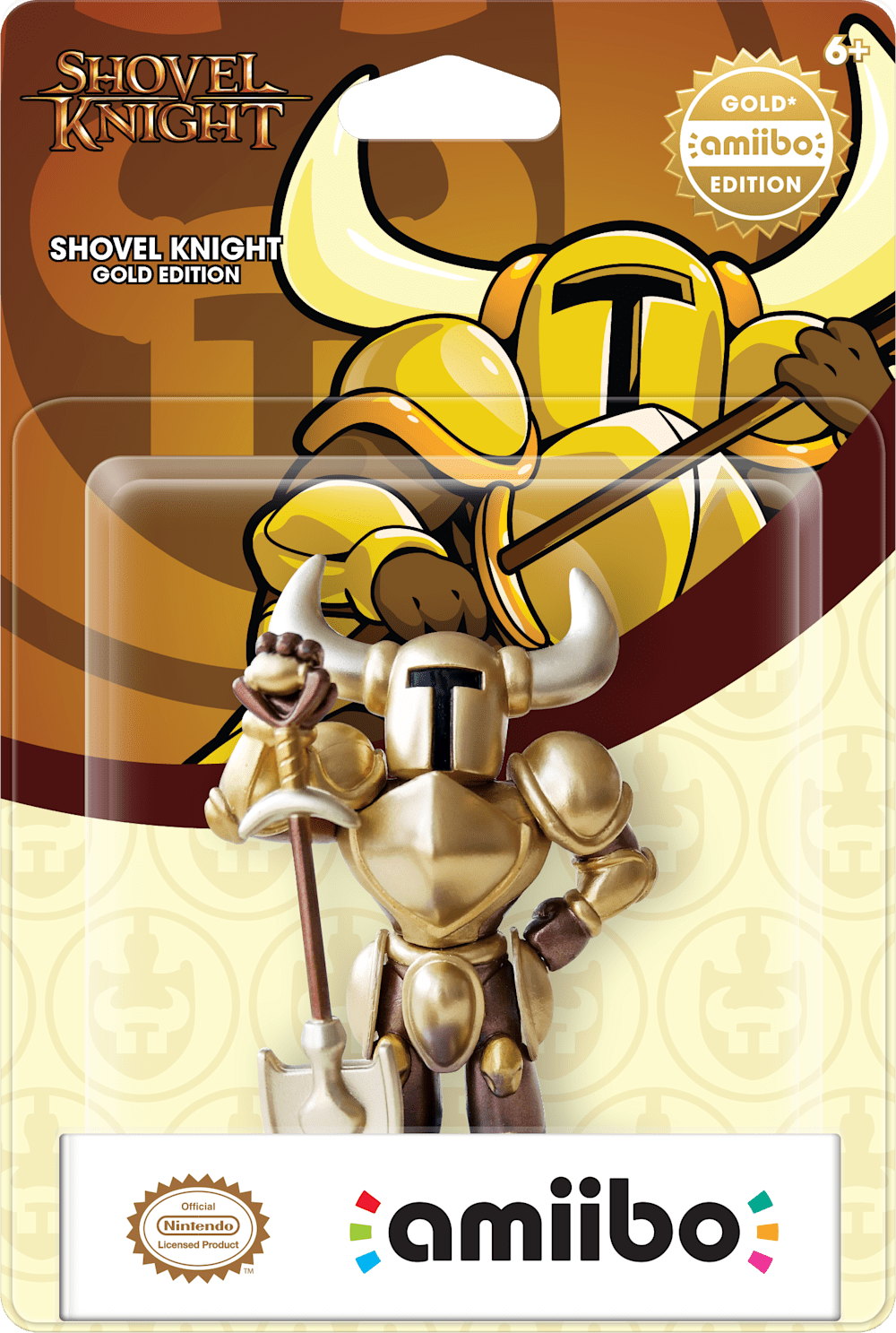Shovel Knight - Gold Edition packaging (Shovel Knight series) — AMiiPEDIA