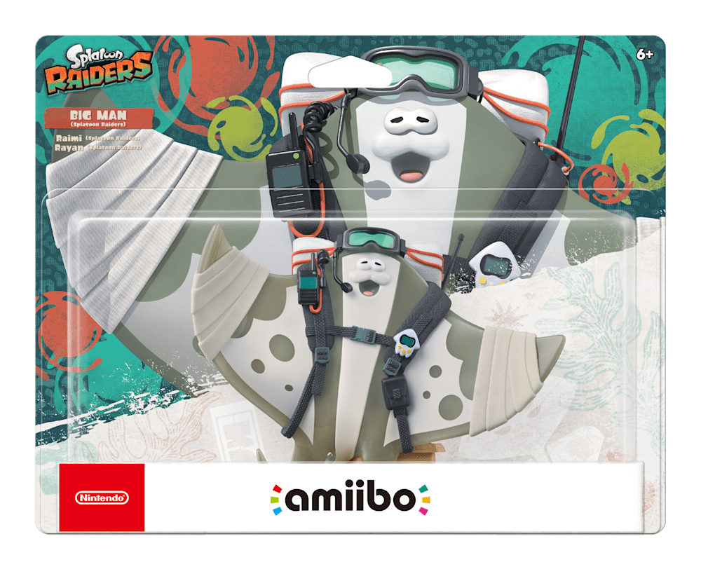 Big Man (Splatoon Raiders) packaging (Splatoon series) — AMiiPEDIA