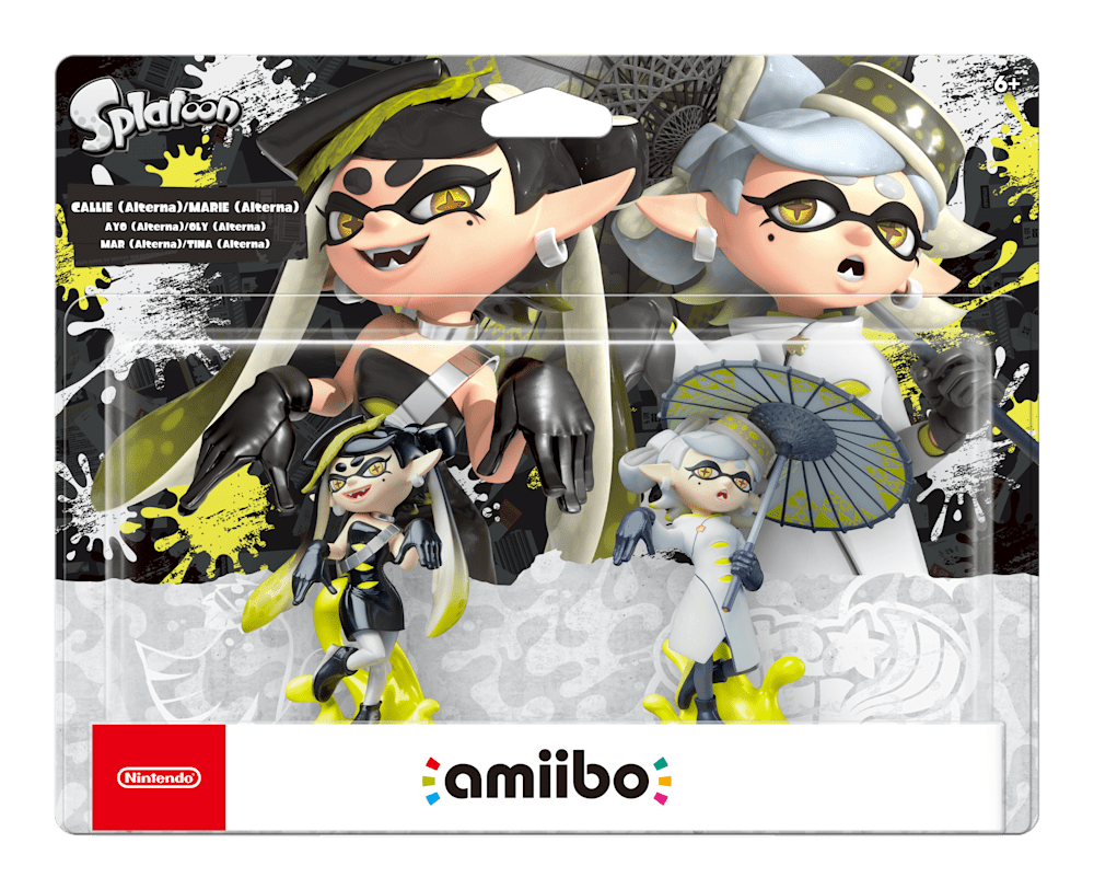 Callie (Alterna) packaging (Splatoon series) — AMiiPEDIA