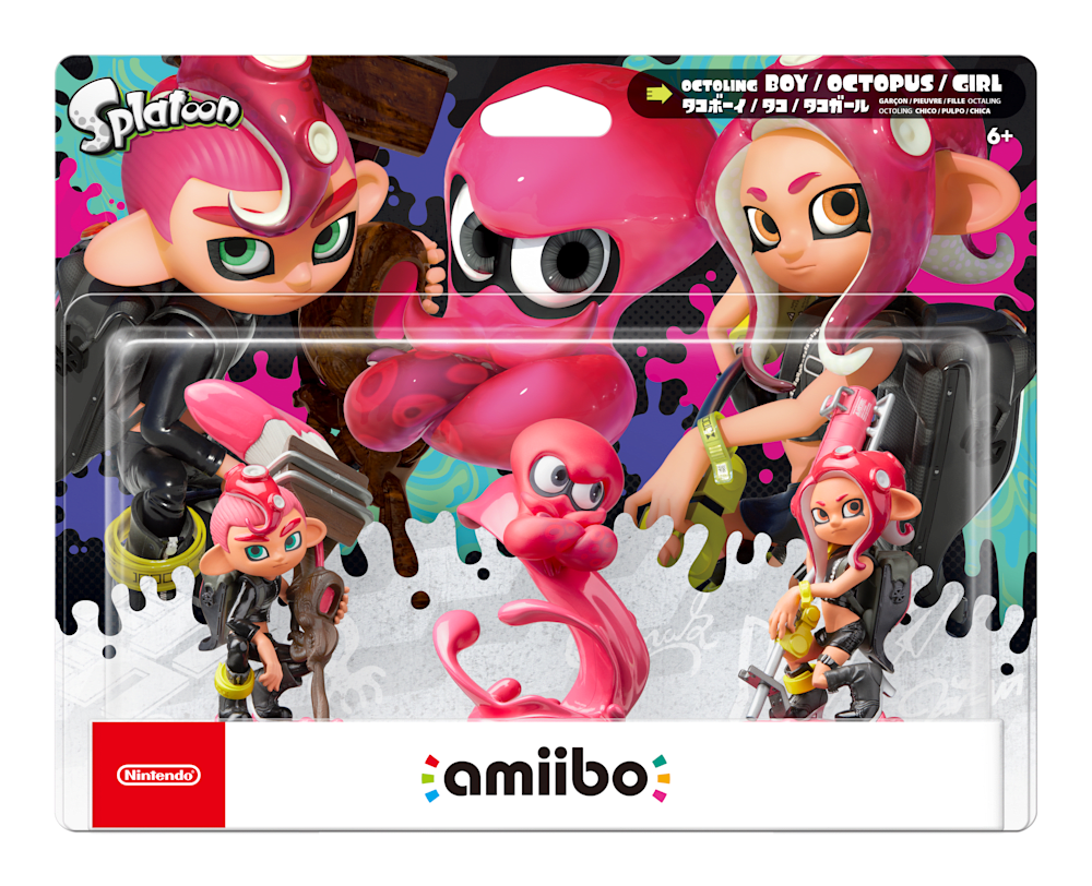 Octoling Boy packaging (Splatoon series) — AMiiPEDIA