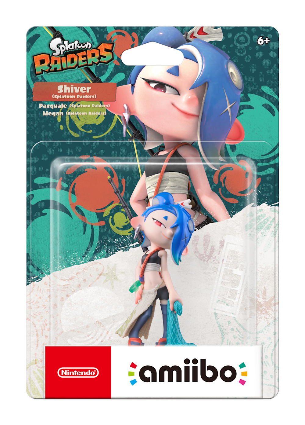 Shiver (Splatoon Raiders) packaging (Splatoon series) — AMiiPEDIA