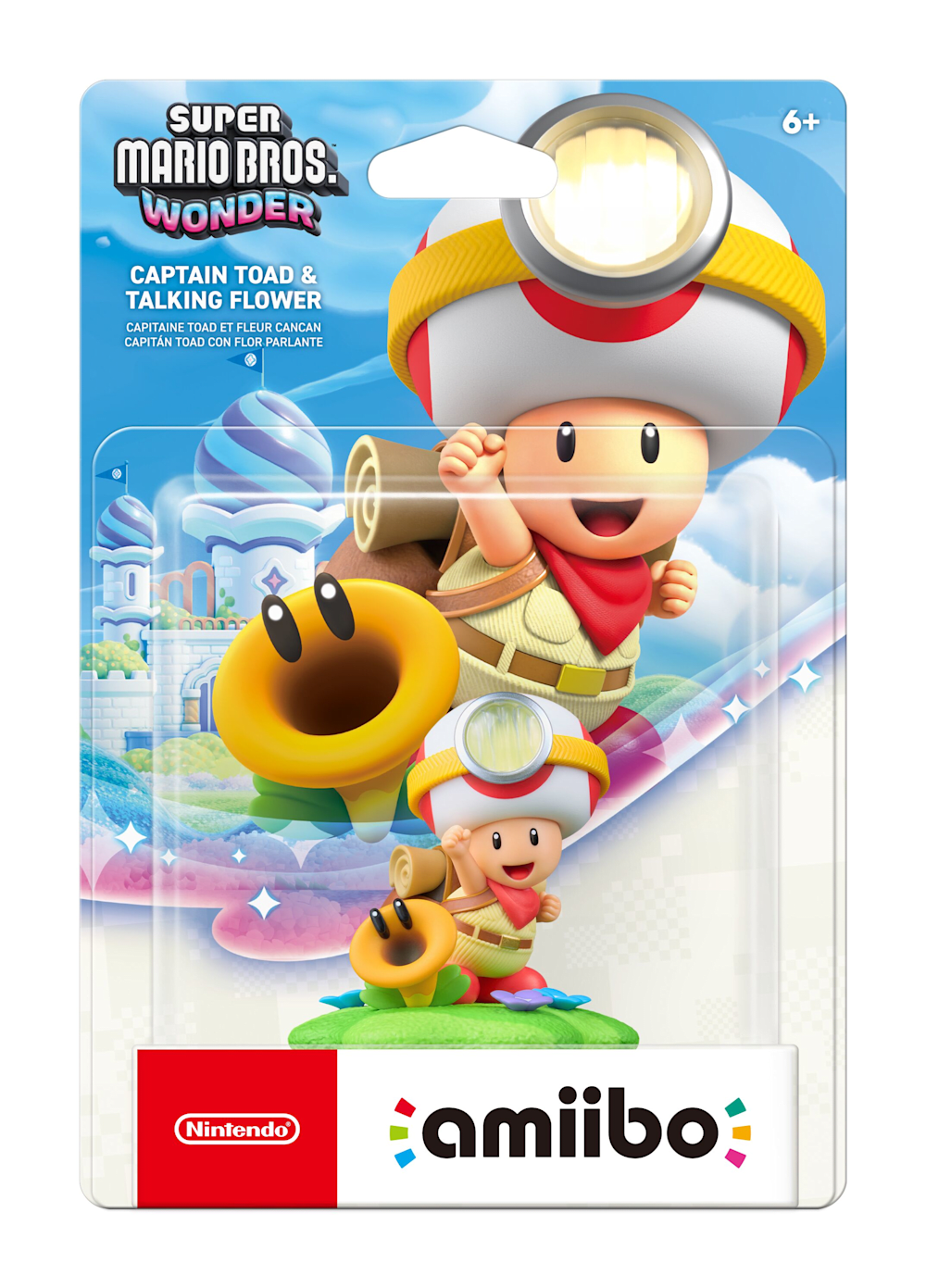 Captain Toad & Talking Flower packaging (Super Mario series) — AMiiPEDIA