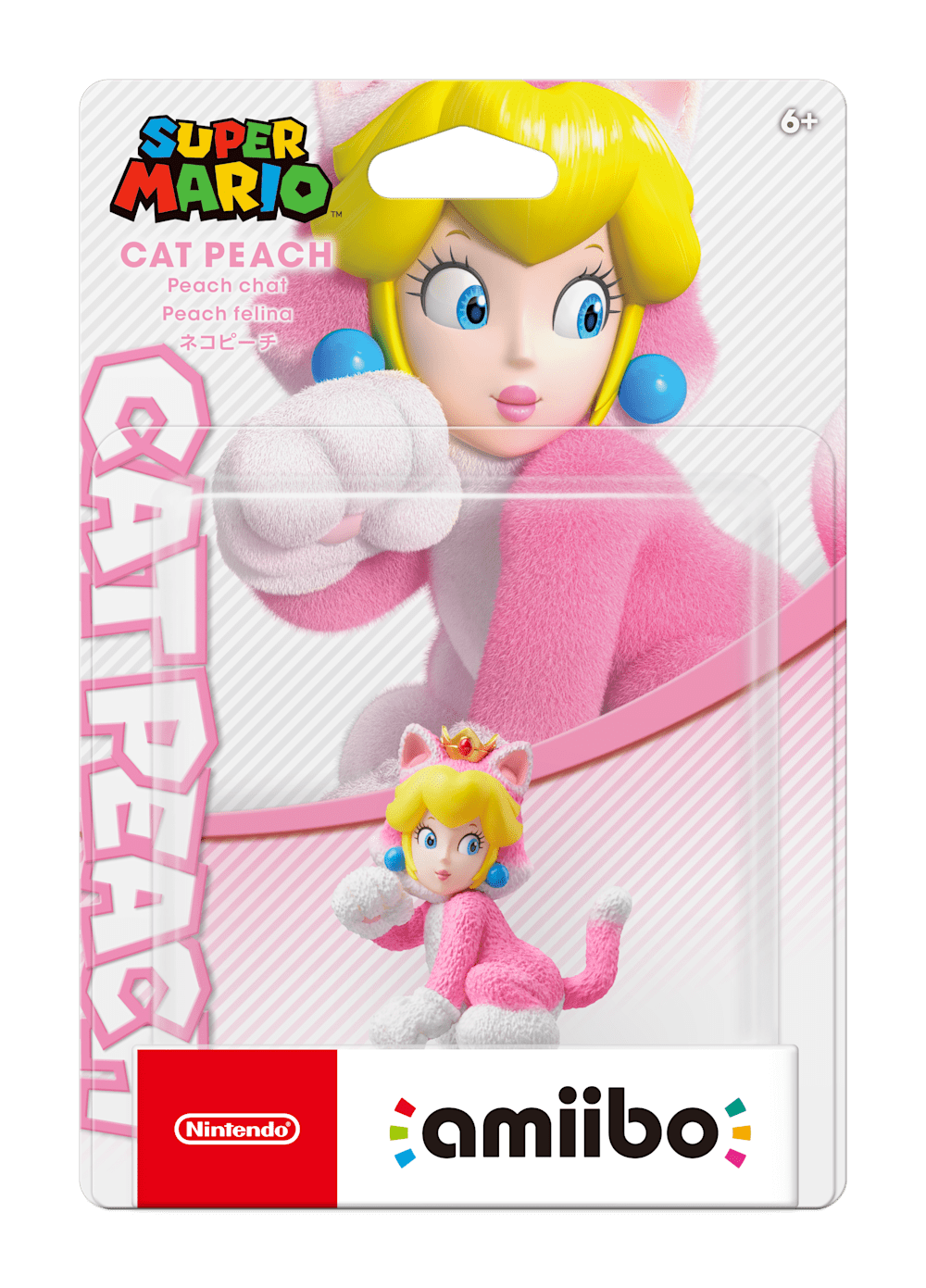 Cat Peach packaging (Super Mario series) — AMiiPEDIA