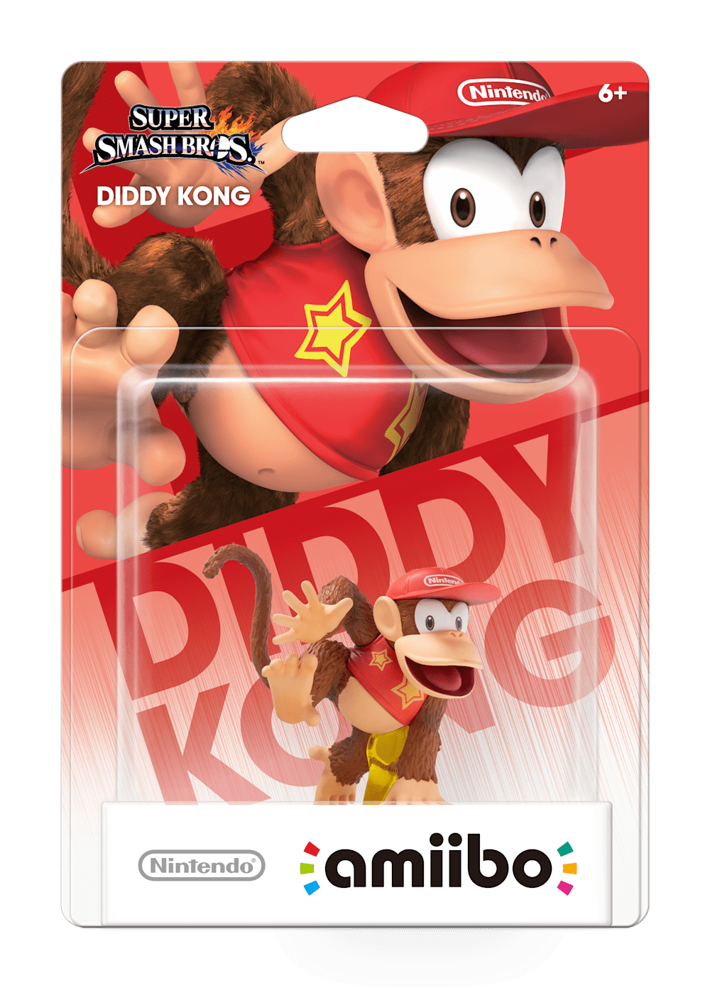 Diddy Kong packaging (Super Smash Bros series) — AMiiPEDIA